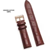 Fibbia marrone scuro-oro rosa