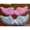 Small-sized glowing fabric wings-pink