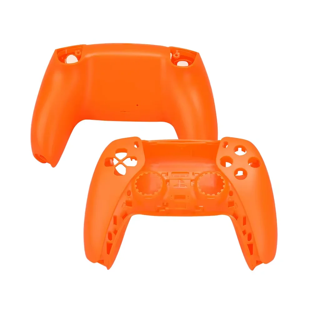 Game Protector for PS5 Gamepad Front and Back Colorful Skin Plastic Protective Shell Case for PS5 Controller Cover