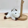 Caballo dragón blanco de tres posturas, fragante, de 18 cm.