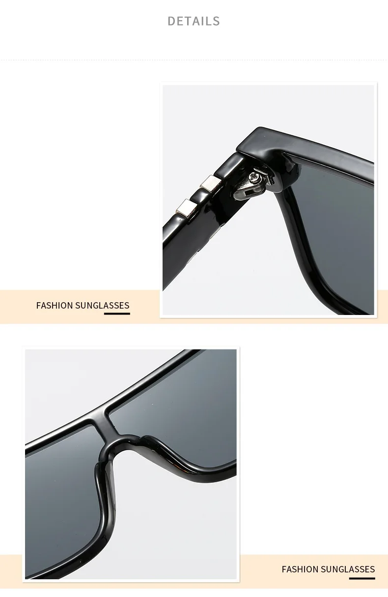 2023 Hot Pink Mirror Cool Beach One Piece Lens Trendy Sun Glasses Unisex Stylish Mens Sports