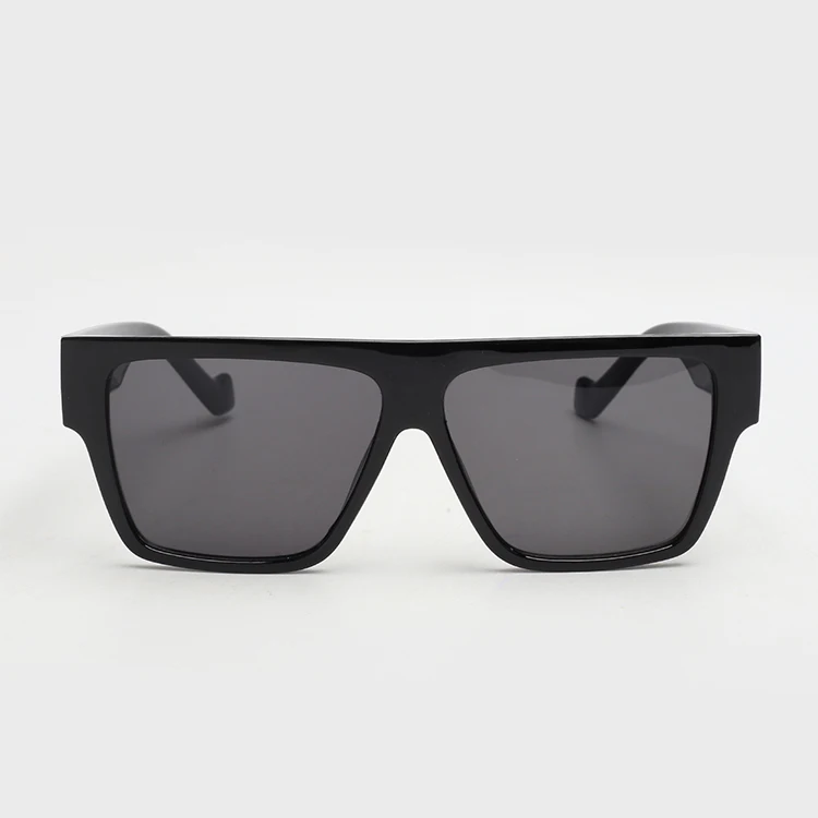 Ready Stock Sunglasses 2022 Fashion Magazine Design Party Man Eyewear Vacation Square Black Big