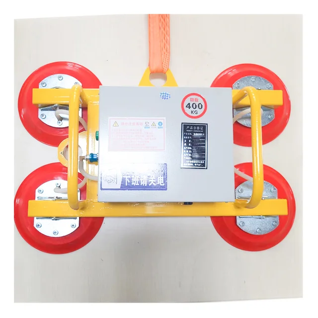 Suction glass vacuum lift, suction cup vacuum tool glass lifting equipment 400kg Suction cup crane