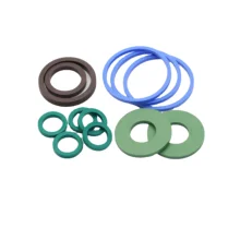 High Quality Custom Flat Washer Rubber Parts Colorful Seals for Machine Applications-Wholesale