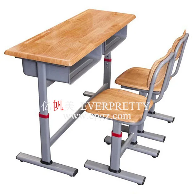 Philippines Adult Study Table Chair Standard Classroom Desk and Chair