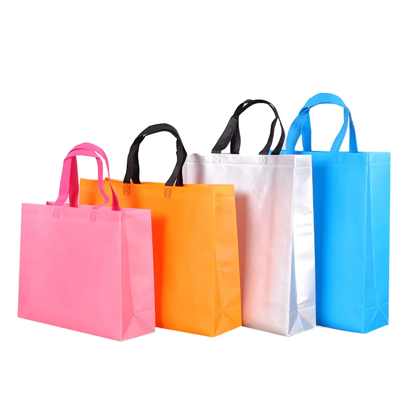 Non Woven Shopping Carrier Bags Eco Reusable White,reusable