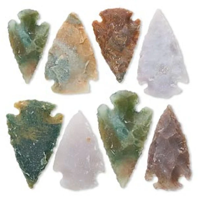 BELLE GRANDE POINTE de FLECHE PREHISTOIRE NEOLITHIQUE SILEX BIFACE 5,8