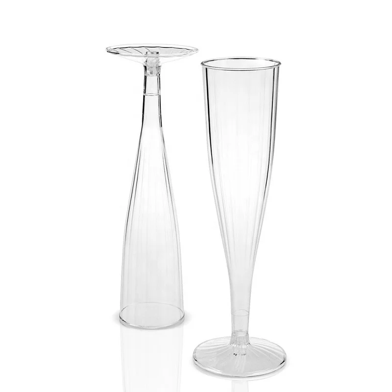 100% Biodegradable Pla Disposable Plastic Cocktail Cup Champagne Cup ...