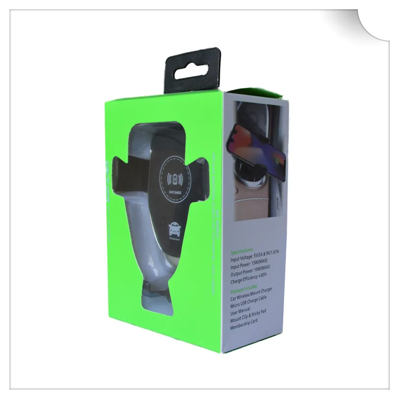 
 Универсальный Магнитный смарт-датчик Qi, быстрое автоматическое Индукционное инфракрасное чувствительное гравитационное беспроводное автомобильное зарядное устройство для телефона  