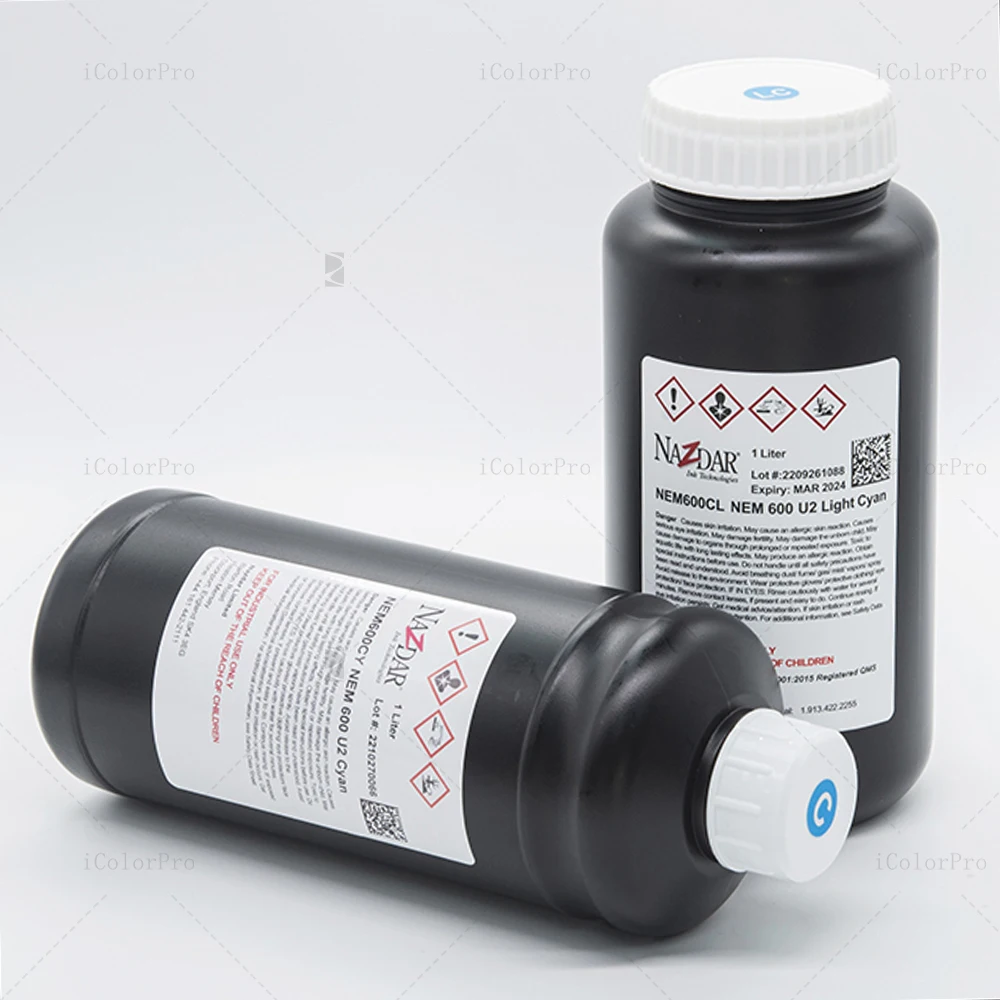 Original Nazdar Uv Printing Ink For Ricoh Gen5 Gen6 Konica Km1024 ...