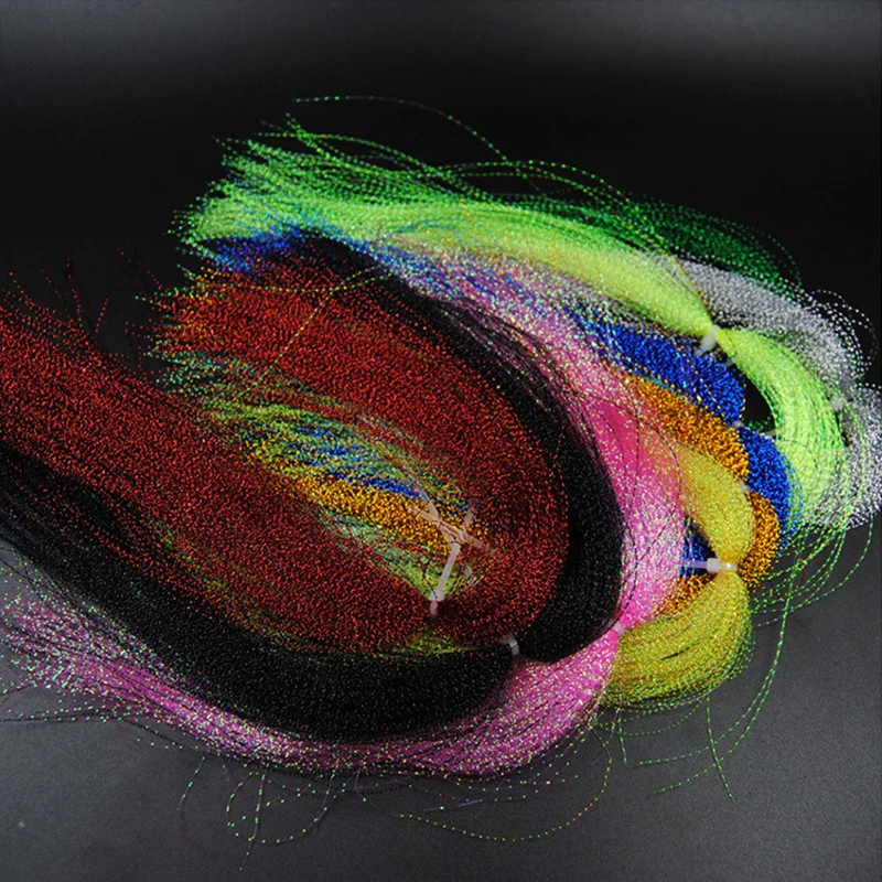 Zhuo Run Wholesale Fishing Tying Material Crystal Flash Tinsel Fly