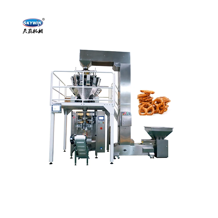 Automatic Food Pouch Vertical Salt Stick Packing Machine For Snacks Nuts