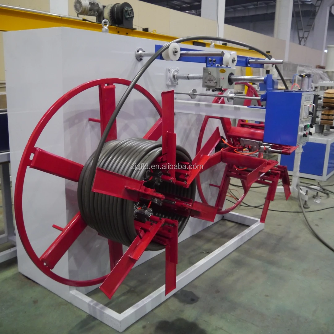 Plastic Pipe Winding Machine - Easy To Operate Half Automatic Winder ...