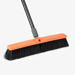 Vipaoclean 18 дюймов 24 дюйм (ов) Промышленный Heavy Duty открытый Композитное напольное покрытие веник PP пуш-ап для