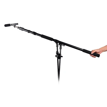 2.5M Boom Pole Microphone Mic Holder 3 Section Boompole Stretchable Handheld Microphone Boom Pole detail image