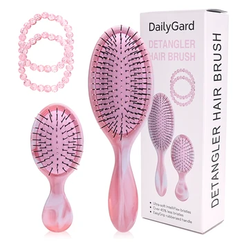 Manufacturers Hair Brush Travel Wet Detangling Brush Massage Soft Hair Comb