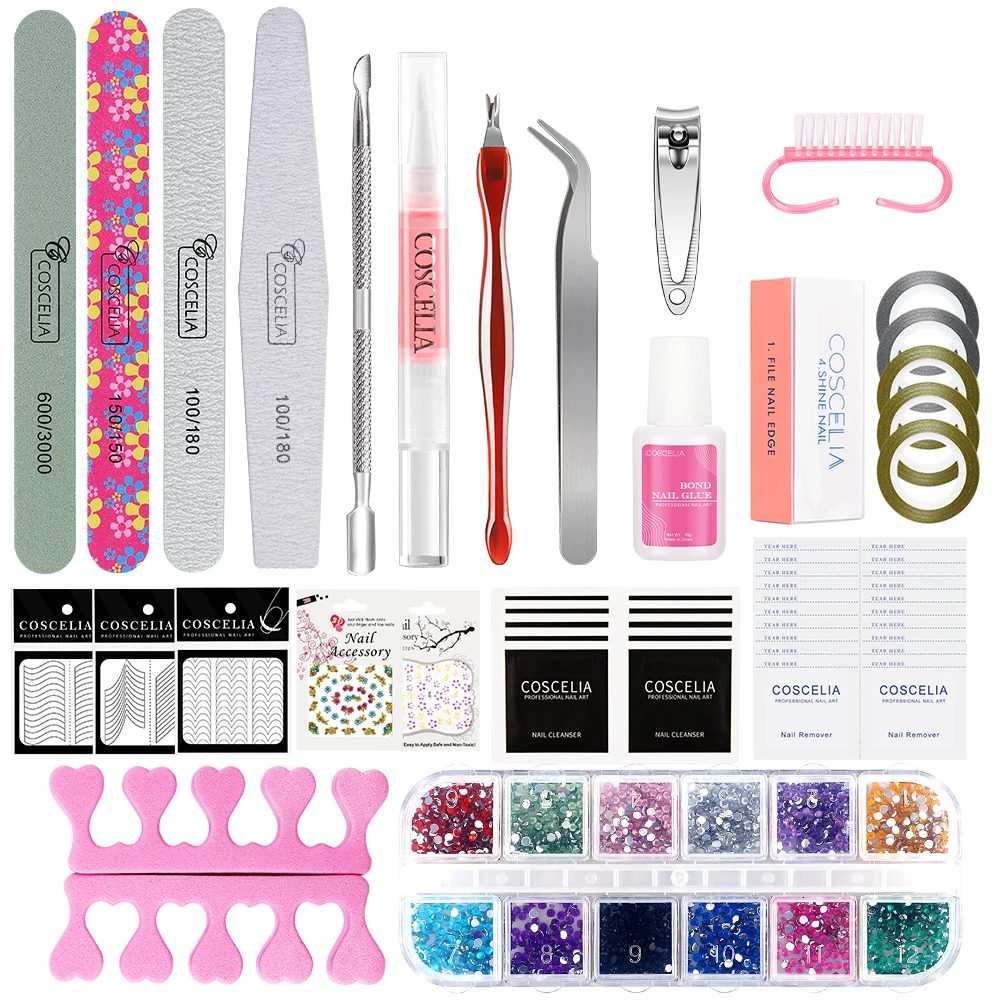 Long Lasting Nail Supplies Wholesale Glitter Nail Polish Kit Private
