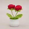 Red Double-headed rose