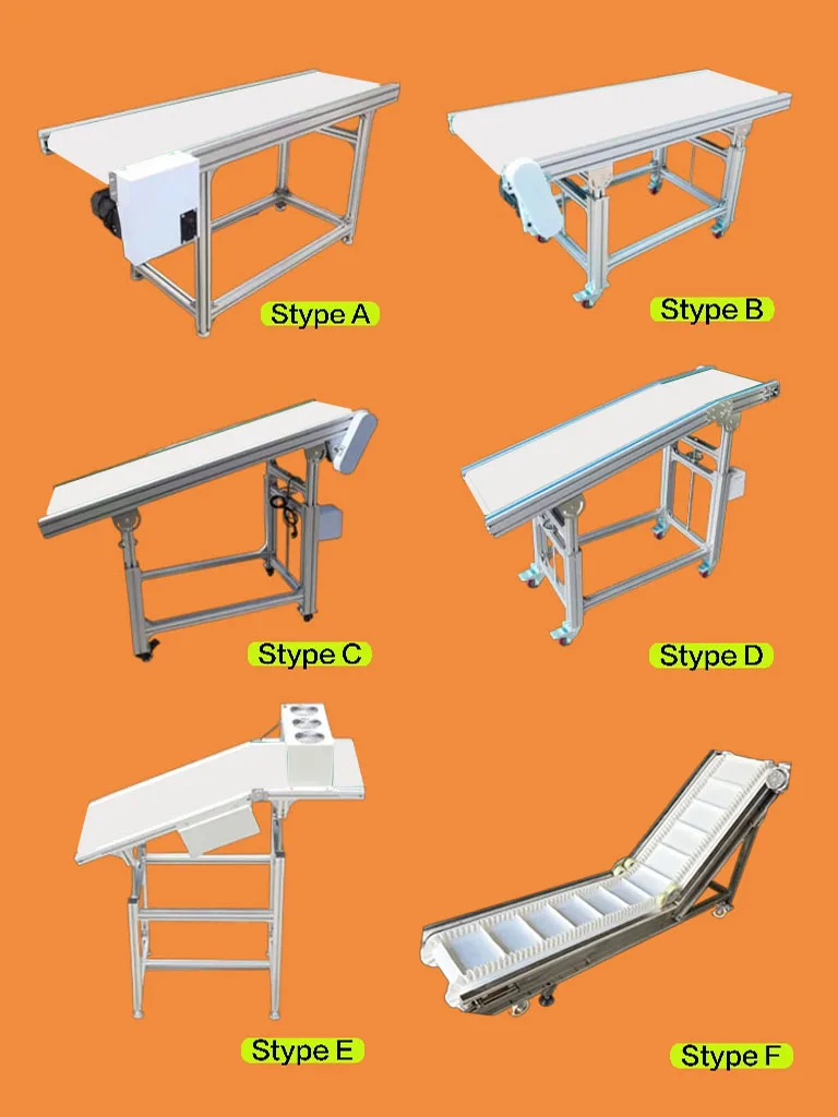 Easy To Clean Food Grade Pu Conveyor Belt Food Transporting Assembly Line Conveyor Blet Machine