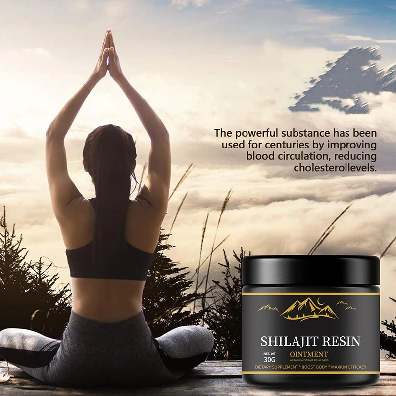 Dietary Supplement Himalaya Black Shilajit Resin 100 Pure Shilajit