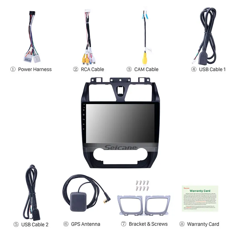 10.1 Inch Android 11.0 GPS Navigation Radio for 2012 2013 Geely Emgrand EC7 with HD Touchscreen  USB Support Carplay TPM