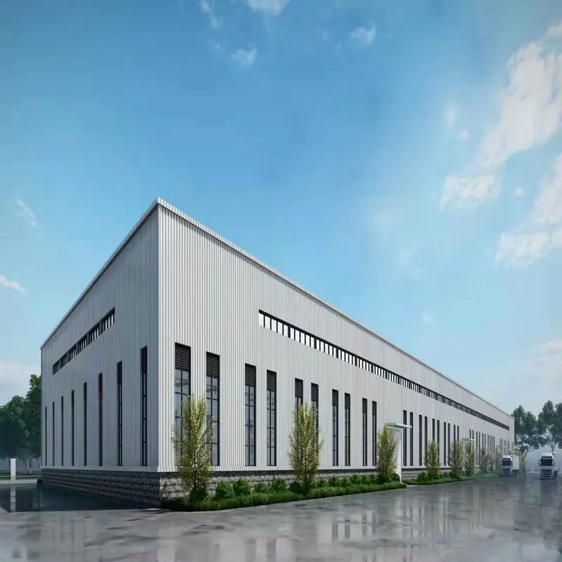 Modern Design Large Steel Structure for Export Prefabricated Hotels Office Buildings Apartments and Residential Supermarkets
