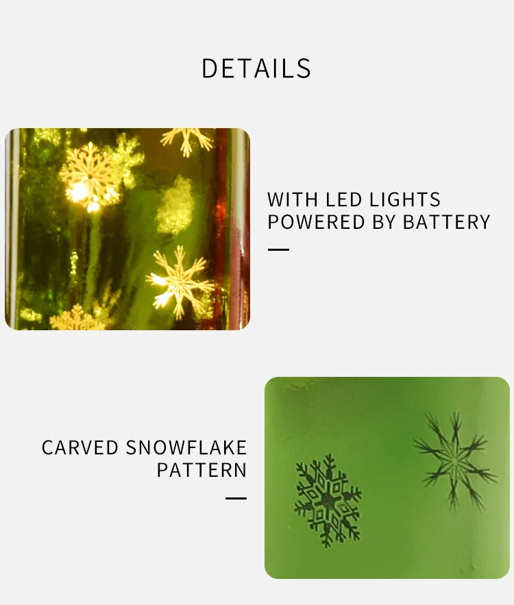 Custom made set of 3 large decorative pre lit led glass xmas Christmas presents gift boxes indoor decoration with lights supplier