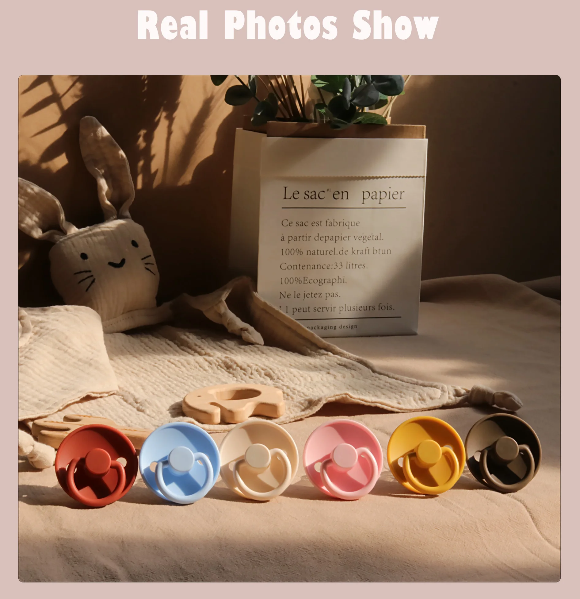 Eco Friendly Lips Bow Bibs Pacifier Rubber Nipple Wholesale Newborn