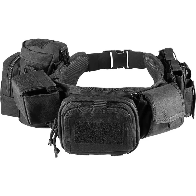 Wholesale Outdoor Work High-density Tactical Belt Duty Quick Release Adjustable Utility Adjustable and Detachable Belt