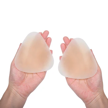 Triangle Nipple Covers Reusable Silicone Pasties Adhesive Invisible Bra for Women Strapless Push up Breast Petals