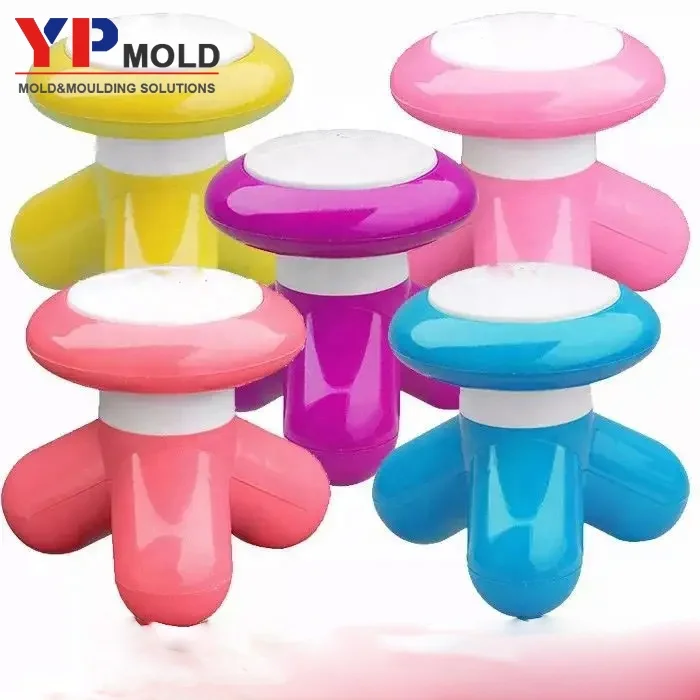Plastic Molding Portable Triangular Point Vibration Neck Massager Plastic Injection Mould Mold for Pp Plastic