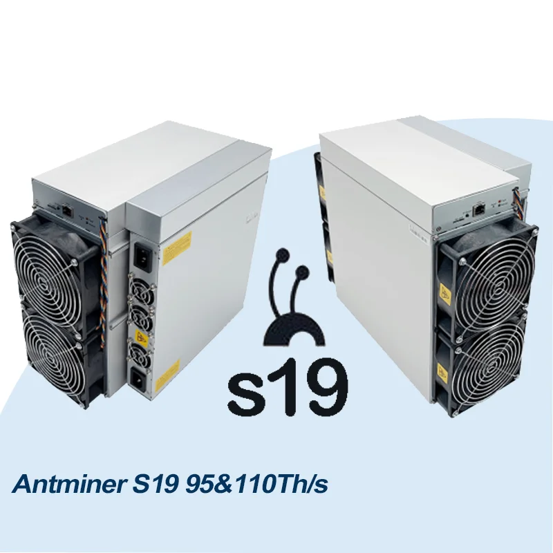 BTC Bitcoin Miner Machine Asic Bitmain Antminer S19 Pro 110th