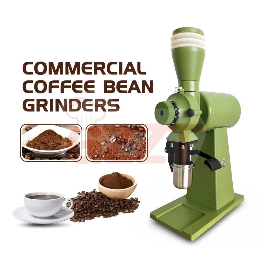 Commercial Coffee Grinder Electric Coffee Mill 90mm Flat or Ghost