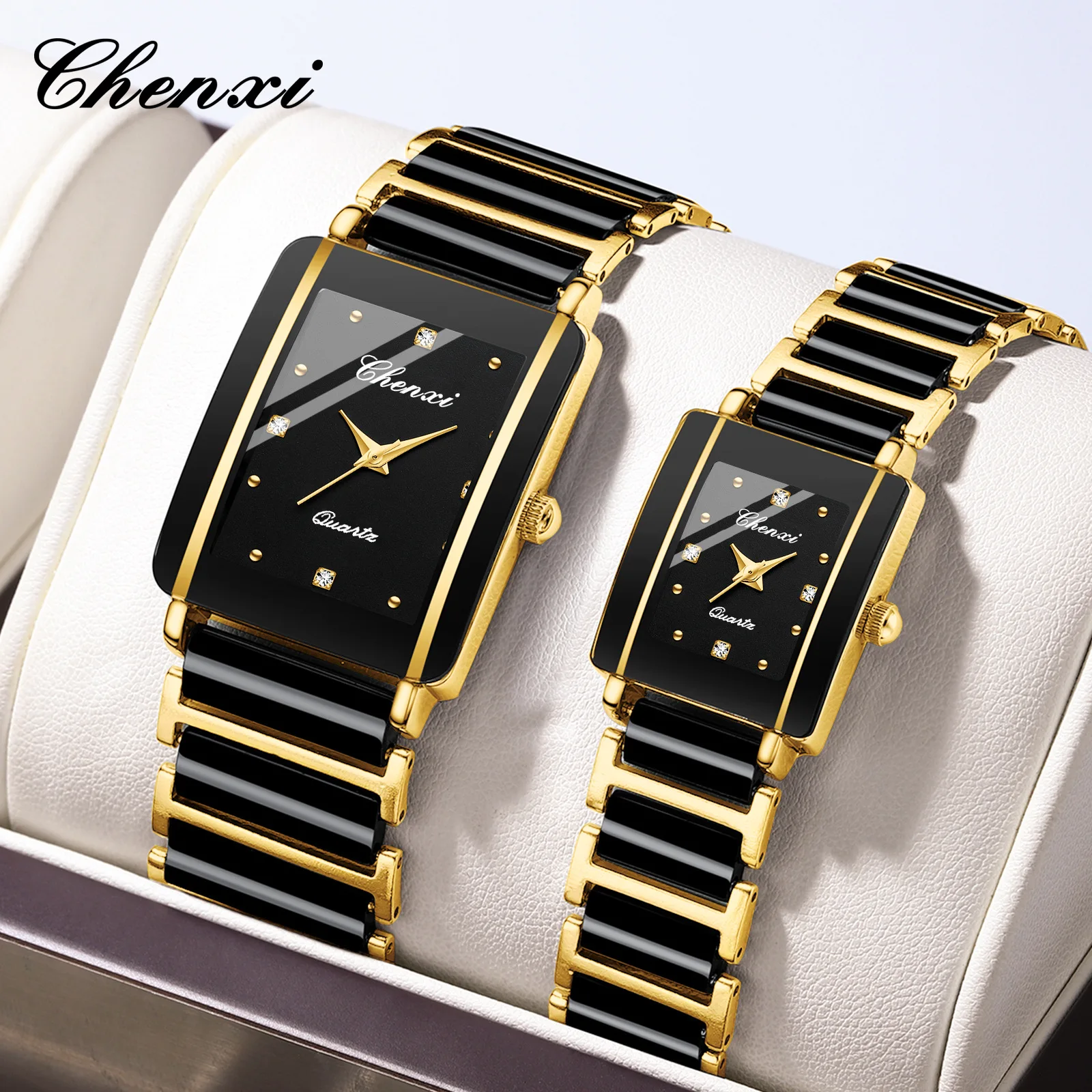 CHENXI Waterproof Quartz Couple Watches