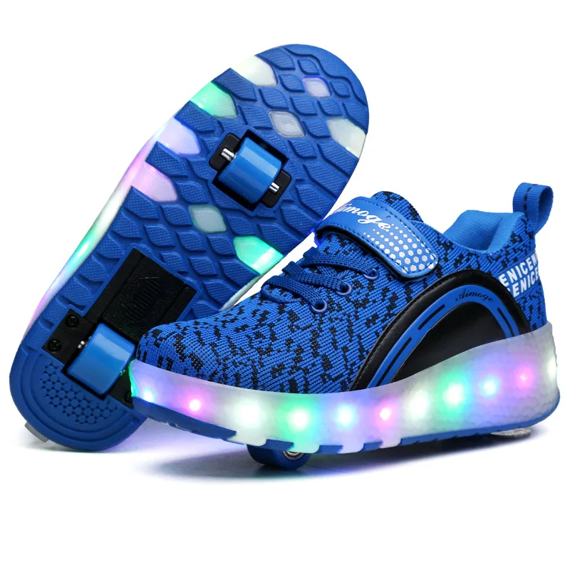 ✓【Zapatillas Con Ruedas Heelys】Motion Plus OFERTA⚡️ Talla Patines 39