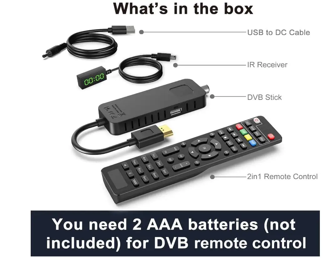 Full Hd1080p Dvbt2 Terrestrial Tv Receiver Digital Terrestrial