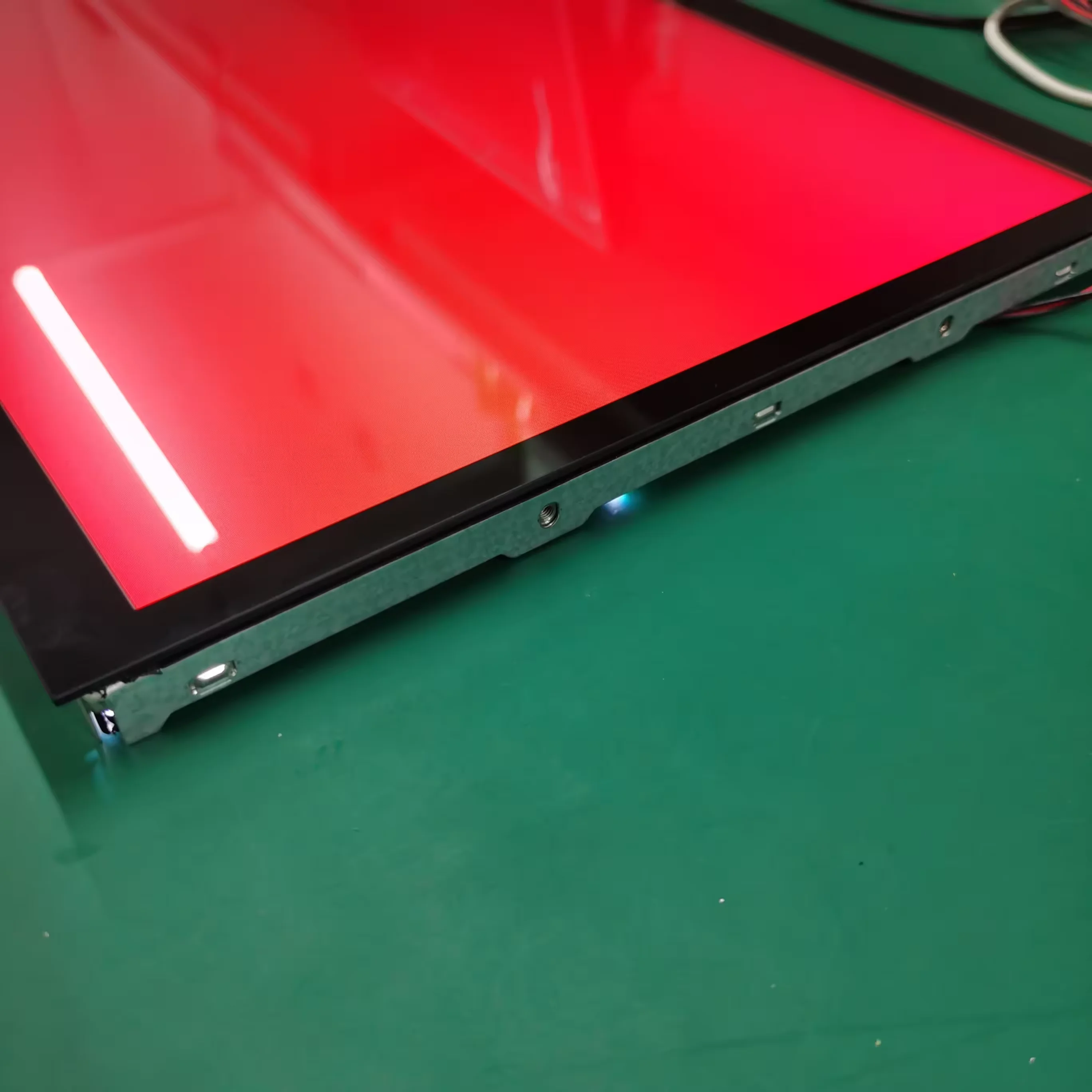 1080P IPS LCD Monitor With Touch Panel 18.5 Inch 1000nits Main Controller Board UHD LED VGA Operation Advertising FHD TV Display