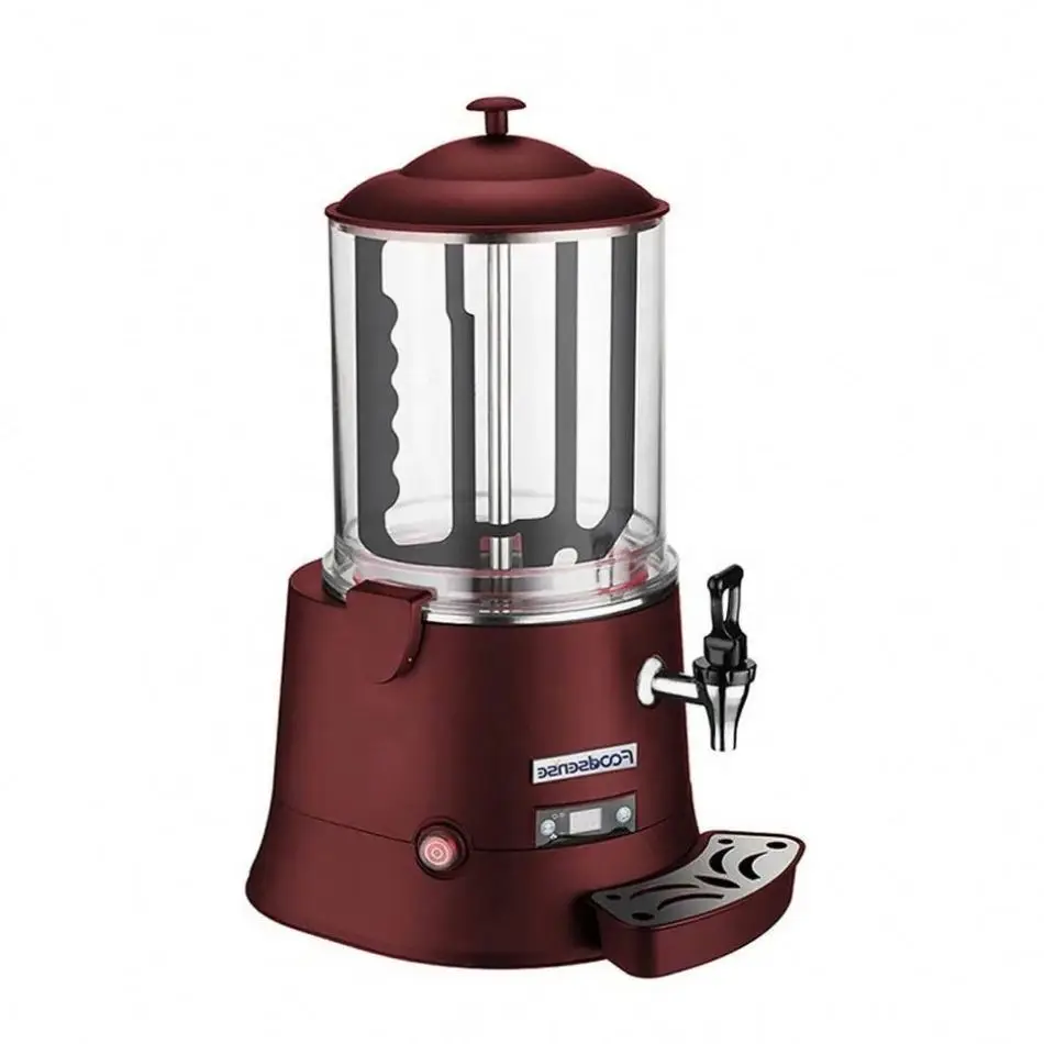 TEBAK Drink Dispenser 10 Liter Commercial Hot Chocolate Milk Chocolate Dispensing Machine