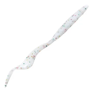 Wholesale Luminous Artificial PVC Bait 9cm 14cm Half Sickle Tail Soft Worm for Carp Freshwater Saltwater for Bottom Sea Bass – Soft Lure – view 2