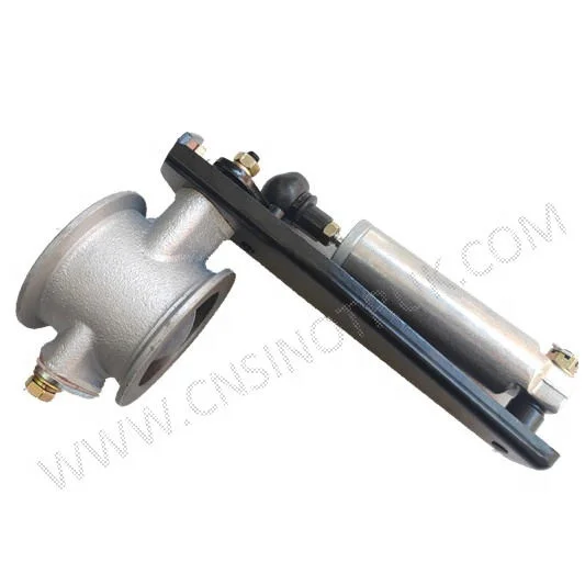 Sinotruk Howoトラック部品排気ブレーキバタフライバルブ