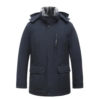 CORBONA NewArrival Men Navy Winter Autumn Coat Warm Windproof Detachable Hooded Cotton High-End Casual Daily Nice Gift Parka