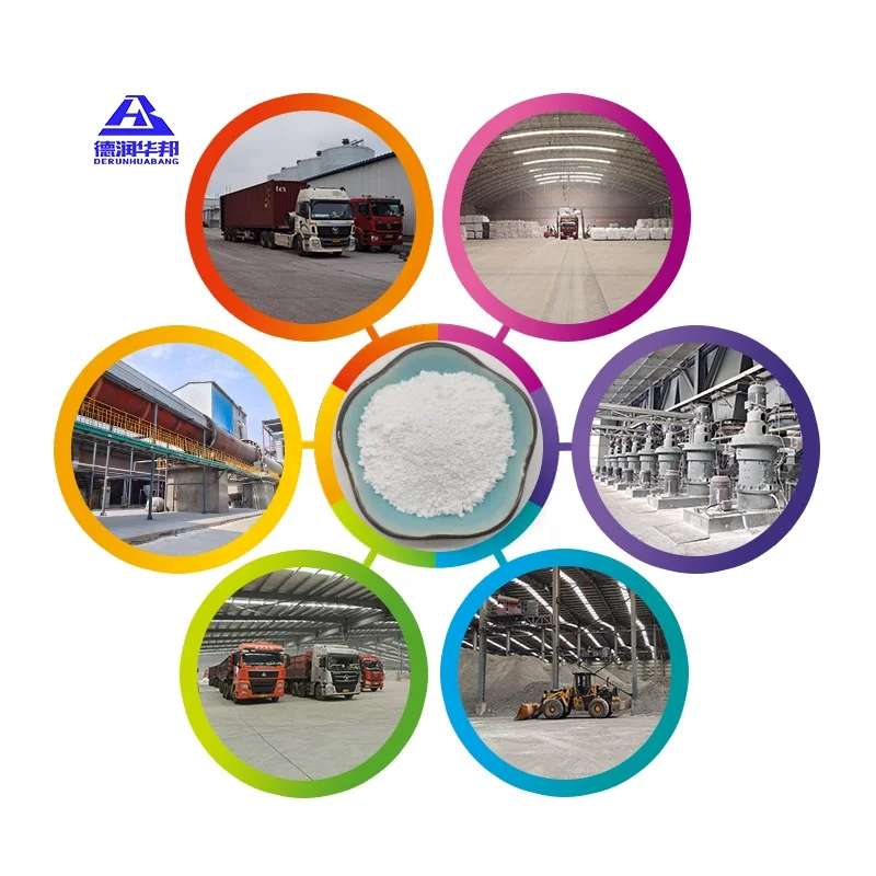 High White Metakaolin Kaolin Powder for Industrial Use Calcined Ceramic Rubber Glaze Directly Supplied by Manufacturers