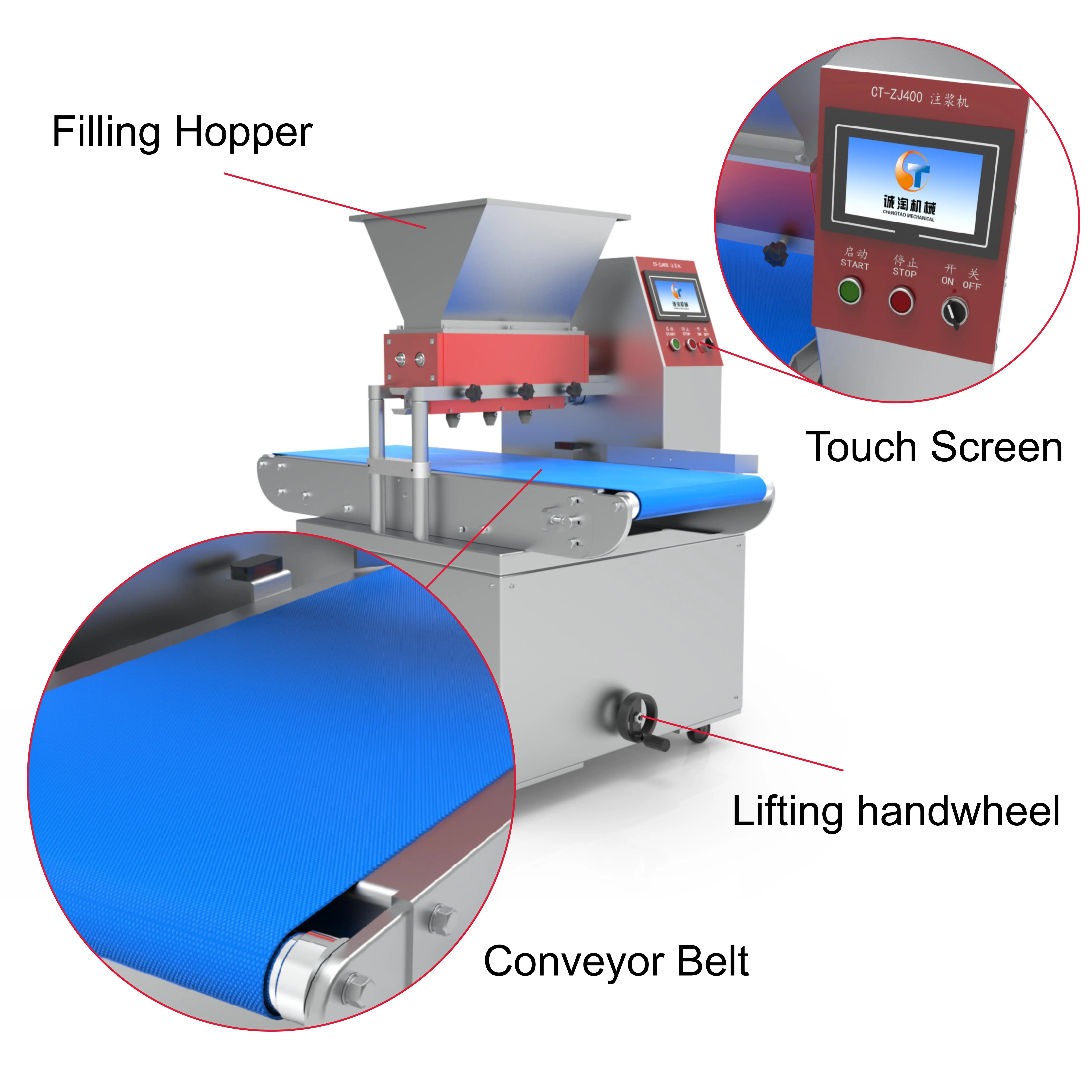 Chengtao Automatic Cupcake Making Machine Industrial Cupcake Machine Food Processing Making Machine