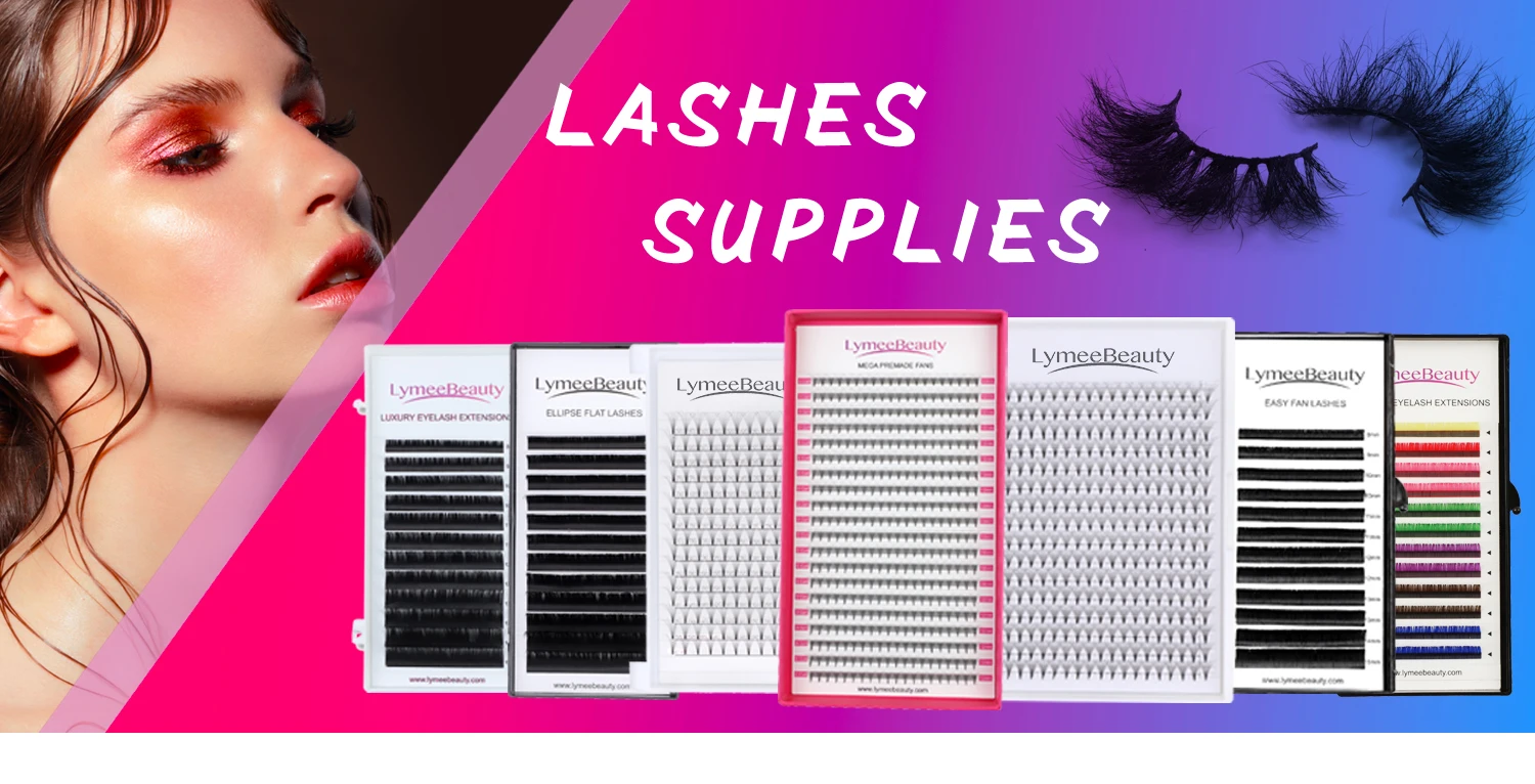 Lymeebeauty Wholesale Portable Practice Eyelash Eyelash Cluster ...