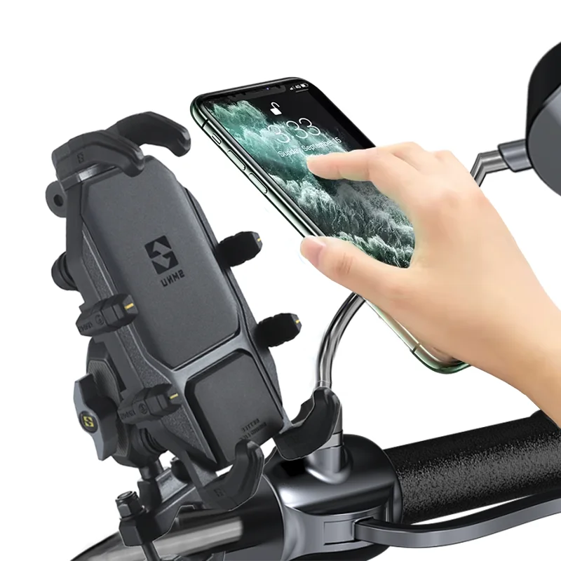 Σταθεροποιητής κινητού τηλεφώνου SMNU σειράς Pro – Υψηλής ποιότητας αλουμινίου, σταθεροποιητής για μοτοσικλέτα και ποδήλατο, OEM/ODM, με υδροβαστική λειτουργία