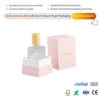 scatola di profumo rosa