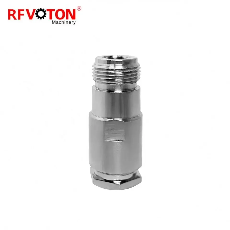 Factory Supply RF N Type Female Jack Hembra Clamp Mounting for 5D-FB Rg6  VTR300 Cable Connector in Stock ROHS (rf) Coaxial