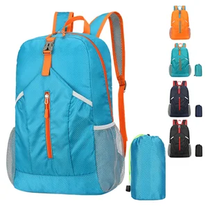Foldable Lightweight Large Capacity Outdoor Sports Travel Backpack For Hiking Camping Daily Use