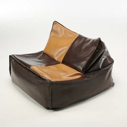 Wholesale American Living Room Sofa Set Furniture Waterproof PU Leather Giant Bean Bag Chair NO 6