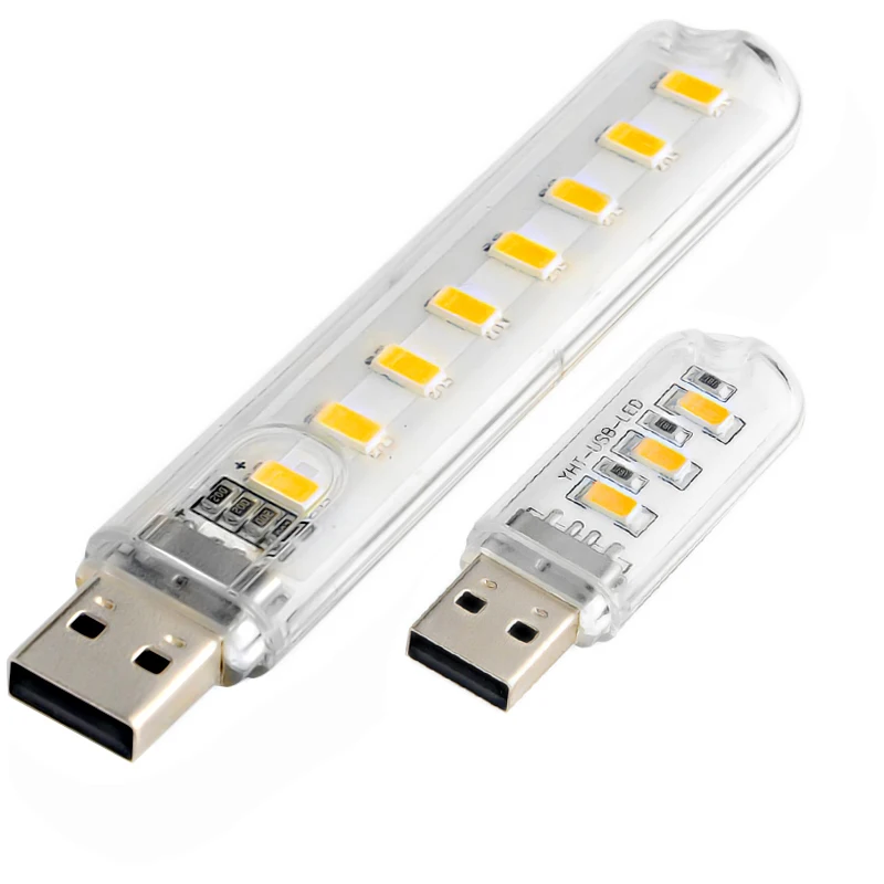 Mini USB 8 LED lighting